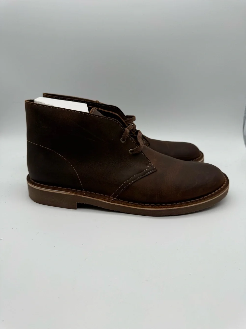 BRAND NEW Clarks Men's Bushacre 2 Beeswax (Brown) 26082286 Size 10.5 Wide